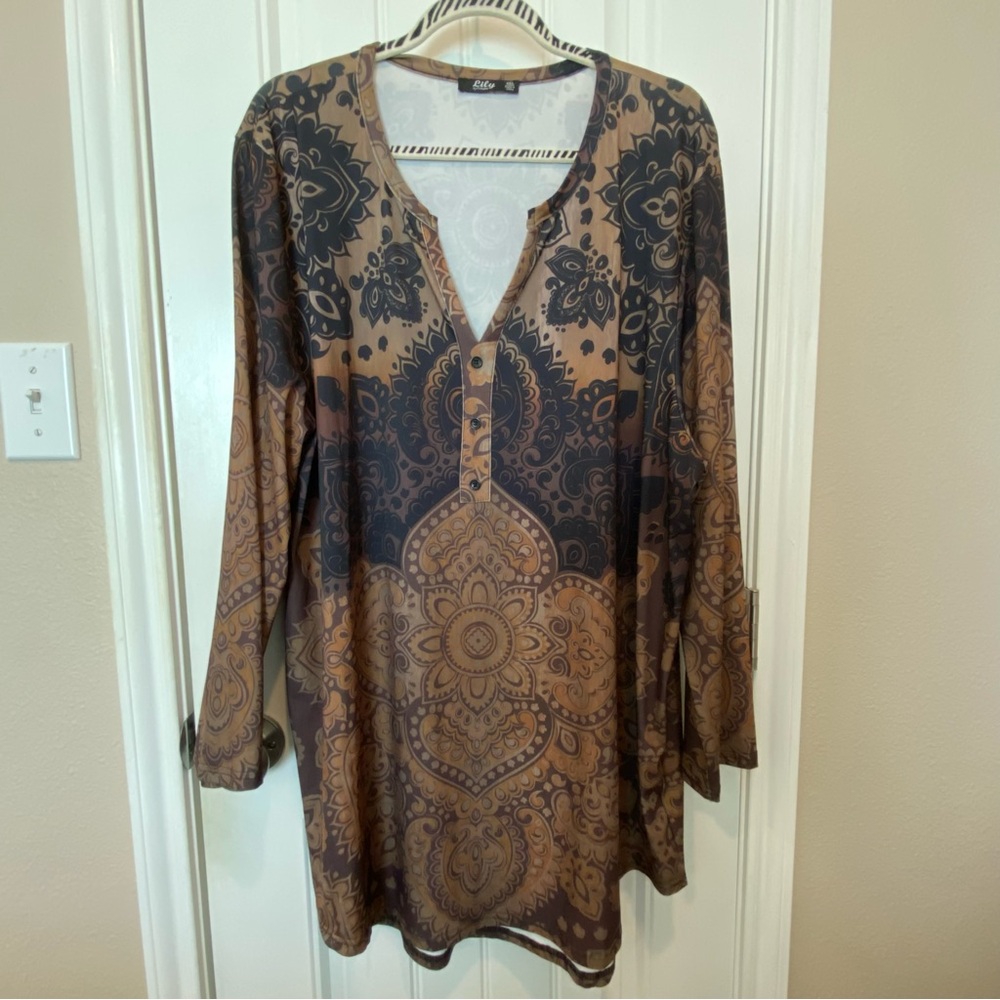 Lily by Firmiana Blouse Size 4X